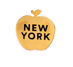 Big Apple Nork York atloks pin