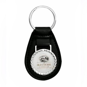 High Quality Metal Craft Fashion Promotional Gift Full Color Blank Key Custom Leather Fob