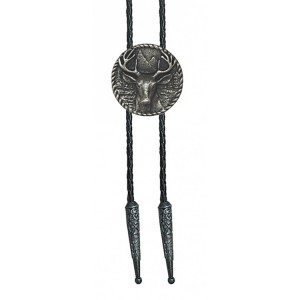 Wholesale Logo Men Tibetan Bolo Tie Necklace Custom Metal Bolo Tie