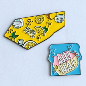 China maker direct sales badges factory make cheap pen enamel pin price