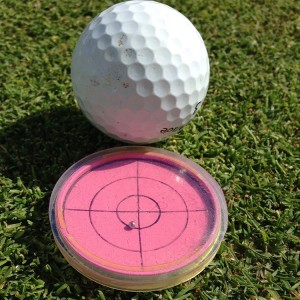 High Quality Custom Logo Metal Golf Coin Ball Marker Magnetic Golf Hat Clip Custom Golf Ball Marker
