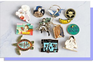 Chinese factory make layered enamel pin manufacturer custom hard enamel lapel