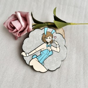 Kunshan China Pin Manufacturer Maker Glitter Pearl Anime Metal Badge B TS Khoan Soft Hard Enamel Lapel Custom Pins