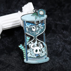 custom layer and transparent uv printing game Hollow Knight hard enamel pin