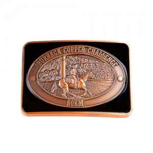 Custom belt buckle