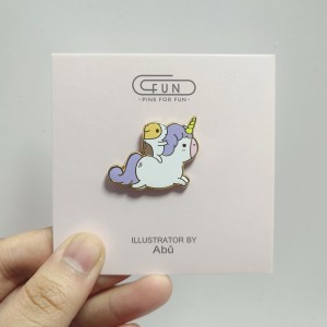 Wholesale Custom Personalized Metal Cute Anime Hat Hard Enamel Pin