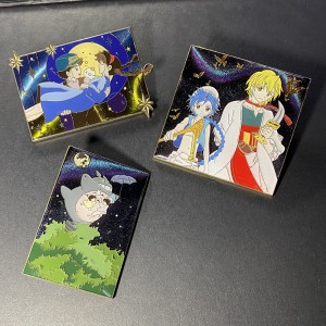 Velkoobchod Žádné minimální kovové špendlíky Dodavatel Třpytivá brož Anime Tvrdý smaltovaný špendlík Měkká klopa Odznak Výrobce Vlastní smaltovaný špendlík