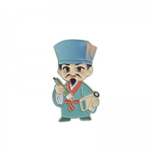 High Quality Direct Factory Cartoon Figure Customization Hard Enamel Pin