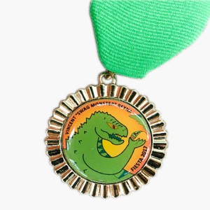 Wholesale Decorative Ornamental Perforated Metal Custom Fiesta Medal