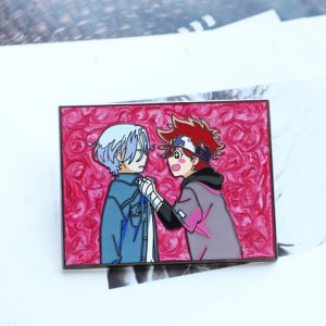 Custom Fashion Soft Enamel Anime Brooch Lapel Pin No Minimum Personalized Logo Custom Enamel Pin