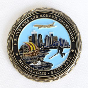 Custom Matel Art Craft Challenge Coin with Free Design Marine Corps Military Navy Coins for Gift