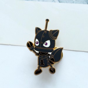 Cartoon Fashionable Bulk Transparent Glass Girl Hard Anime Metal Pin Custom Logo Made Enamel Pin Manufacture