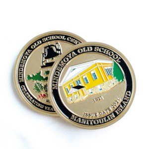 Promotional Gift Wholesale Souvenir Metal Gold Military Challenge Coin