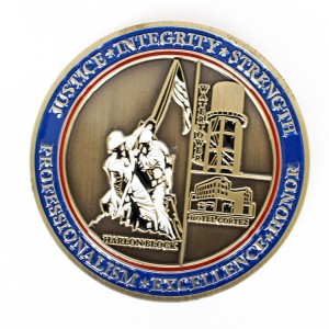 Custom Matel Art Craft Challenge Coin with Free Design Marine Corps Military Navy Coins for Gift