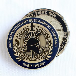 China factory No minimum wholesale metal coin with custom military challenge coins custom air force coin