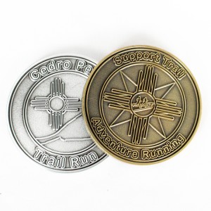 Custom Made Gold Plated Enamel Souvenir Challenge Coin