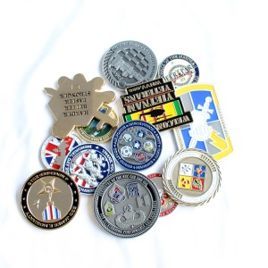 China Factory High Quality Custom Enamel Metal Military Challenge Coin