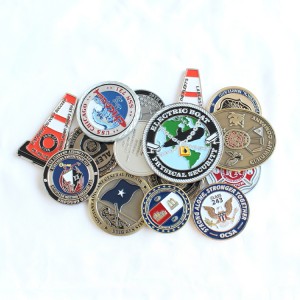 Wholesale Promotional Gift Souvenir Metal Military Challenge Coin