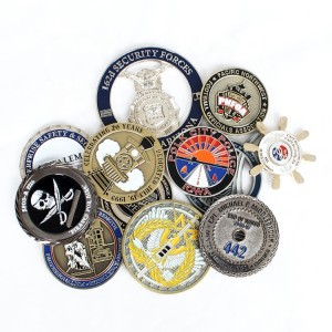 Custom Zinc Alloy Souvenir Air Force Coin for Military Wholesale Challenge Metal Souvenir Coin Gold