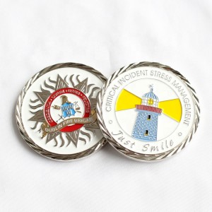 China factory for Soft enamel Veterans Custom Spinner military challenge coin custom army and custom navy coin