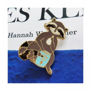 China Factory Custom Zinc Alloy Metal 3D Fa'ailoga Malūlū Enamel Lapel Pins