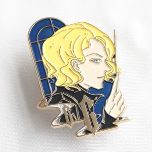 Kunshan Splendid craft Factory Manufacturer Soft Hard enamel pin with satin glass and printed color Custom enamel pin