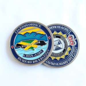 Custom Challenge Coin Antique Brass Custom Metal Promotion Coin