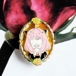 Professional Manufacturer Custom High Quality Hard Anime Enamel Pin Badge Popular Metal Lapel Pins