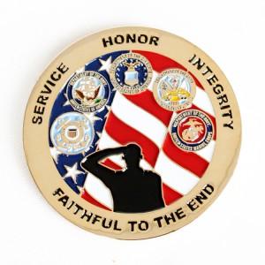 Custom Coin Grosir Enamel Metal Commemorative Challenge Coin Custom Koleksi Coin