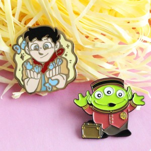 Kunshan Sliver Plating Hard Enamel Lapel Pins Custom Fantasy Pin