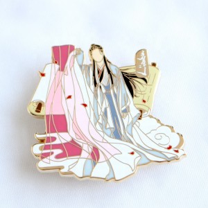 Wholesale Metal Craft Decoration Souvenir Custom Badges Lapel Hard Soft Enamel Pin Custom Pin