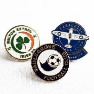 China factory manufacturer supplier for Custom hard soft enamel pins Club pin