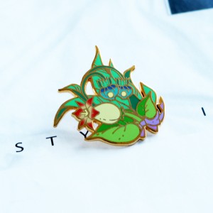 Custom Fashion Soft Enamel Anime Brooch Lapel Pin No Minimum Personalized Logo Custom Enamel Pin