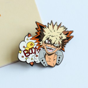 Professional Manufacturer Custom High Quality Hard Anime Enamel Pin Badge Popular Metal Lapel Pins