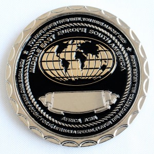 China Wholesale Metal Craft Souvenir Gift Game Enamel Award Custom Spur Edge Challenge Coins