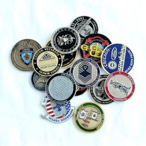 Custom Coin Grosir Enamel Metal Commemorative Challenge Coin Custom Koleksi Coin