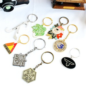 Metal Custom Anime Key Chain, Cute Key Ring, Custom Logo Custom Metal Key Chain