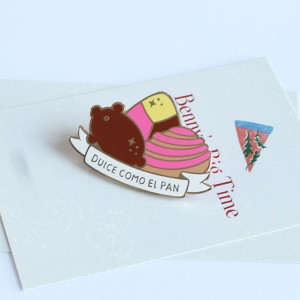 Wholesale Design Enamel Cartoon Lapel Custom Polished and Sandblast Pin