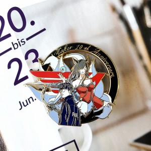 Niestandardowa odznaka emaliowana na klapę, broszka z metalu, pamiątkowa flaga, odznaka na prezent promocyjny