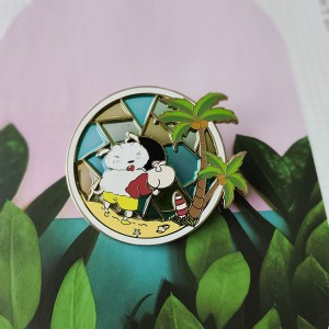 Custom Enamel Badge Lapel Pin Metal Craft Brooch Souvenir Flag Badge Pins for Promotional Gift