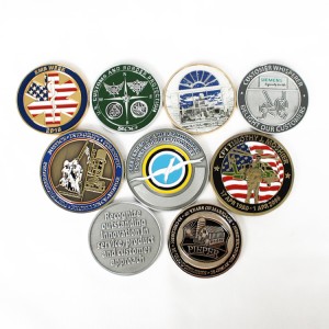 Factory Hot Sale Metal Coin Manufacturer Custom High Quality Antique Brass Challenge Coin Souvenir Metal Coin