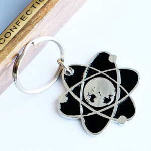 Hard enamel key chain