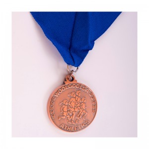 ຂາຍສົ່ງໂລຫະ Enamel Copper Gold Plated ແບບກອງທັບ Custom ລາງວັນກຽດຕິຍົດ medal ສໍາລັບທີ່ລະນຶກ