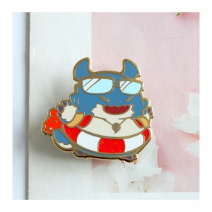 China Manufacturers High Quality Custom Soft Enamel Lapel Pin Free Design Hat Pins Small Gold Metal Soft Enamel Pin