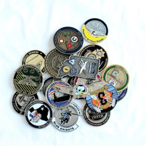 Wholesale Promotional Gift Souvenir Metal Military Challenge Coin