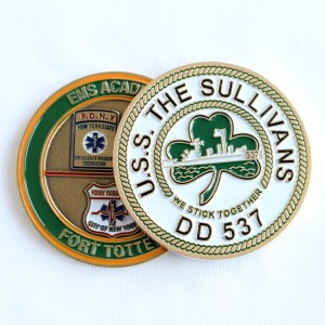 Wholesale Promotional Gift Souvenir Metal Military Challenge Coin