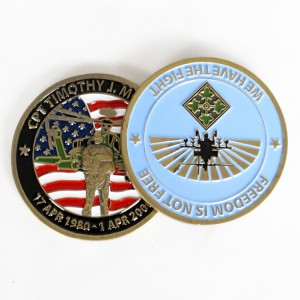 I-Wholesale Custom Metal Coins Silver Antique Coin Souvenir Challenge Coin