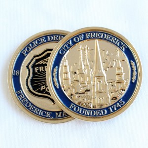 I-Wholesale Custom Metal Coins Silver Antique Coin Souvenir Challenge Coin