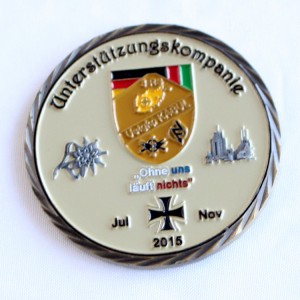 I-Factory Wholesale Challenge Coin Azikho Izinhlamvu Zemali Ezincane Zezifiso Zezempi