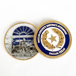 Promotional Gift Wholesale Souvenir Metal Gold Military Challenge Coin